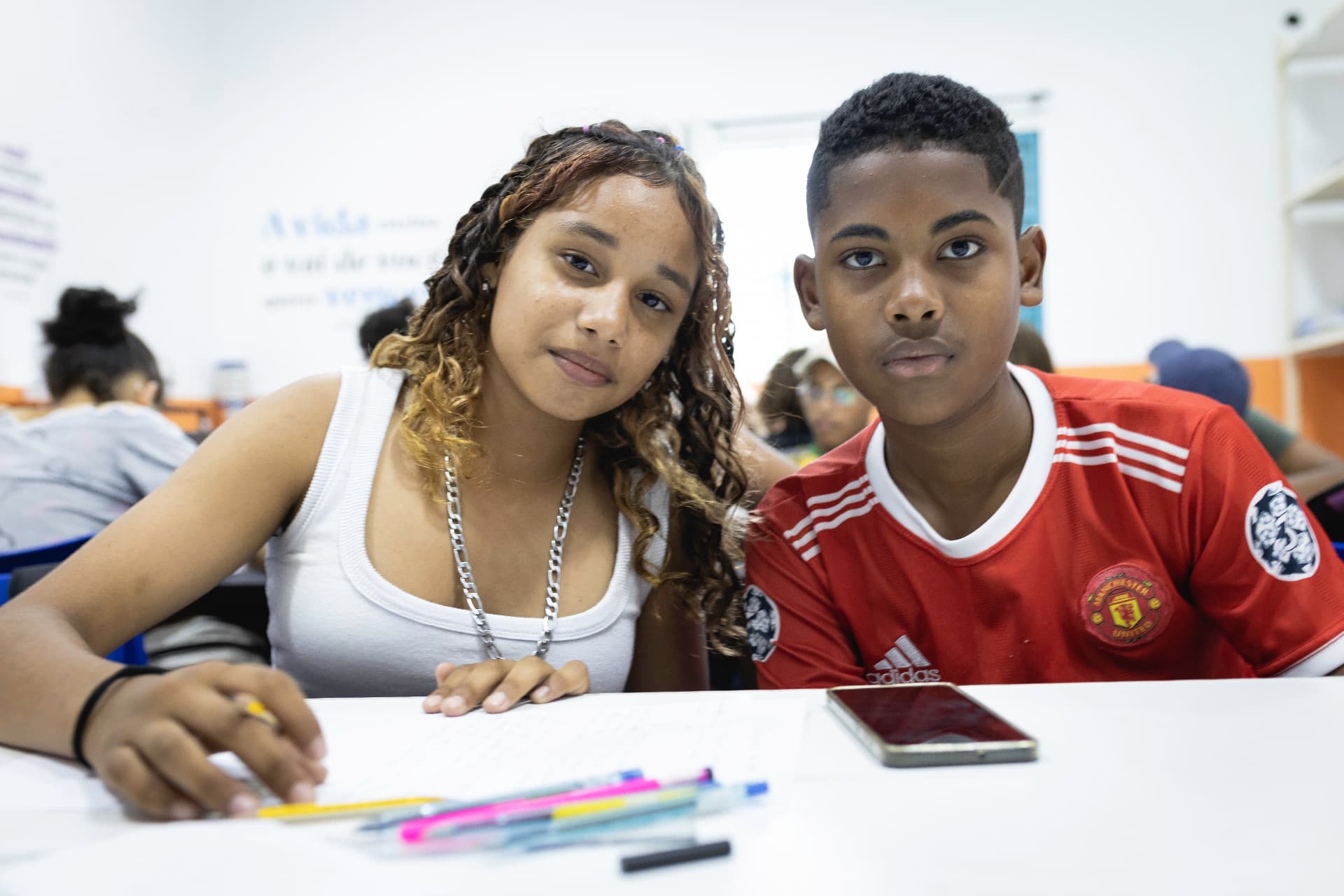 Programa de contraturno escolar para alunos da rede pública